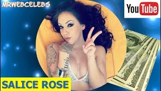 How much does SALICE ROSE make on YouTube 2017