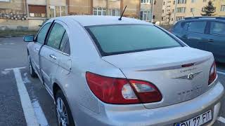 Starting my 2007 Chrysler Sebring at minus 10 degrees Celsius.