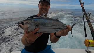 fishing in The Azores, Sao Miguel. Shorefishing and boatfishing