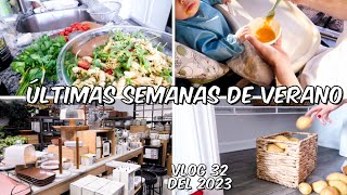 MI VIDA EN USA🇺🇸| Preparandonos para otoño , receta pasta caprese , diligencias, organizó .