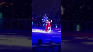 Check out the ice-skating Christmas show at SeaWorld Orlando #short #shorts #shortsvideo #seaworld