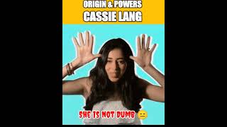 चलिए बात करते है मेरी Cassie Lang's origin and powers के बारे में 😍 #shorts #shortvideo