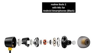 realme Buds 2 with Mic for Android Smartphones (Black) |  Realme earphone review in english