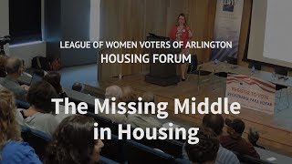 LWV Housing Forum 2018: Michelle Winters