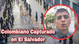 El Colombia capturado en El Salvador