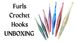 Furls Crochet Hooks Unboxing | Test your Furls hook knowledge | #crochethook #furlscrochet #yarntube