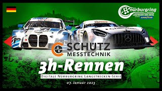 🇩🇪 LIVE: Digitale Nürburgring Langstrecken-Serie, das Schütz Messtechnik 3h-Rennen!