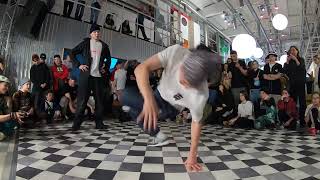 RUSSIAN MOSCOW BREAKING | Footwork Battle 1| Bboy Fruct footwork incredible style