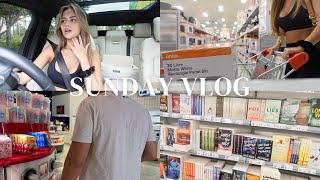 SUNDAY VLOG: prepping for the week/running errands, date night, coming off the pill?!