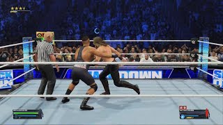 WWE 2K24_ Bron Breaker vs Nathan Fraser