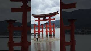 Itsukushima Shrine Tori Gate, Hiroshima Japan