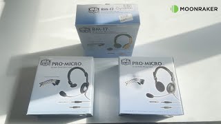 HEIL Headsets BM17 & Pro Micro  - Contents & Feature Overview