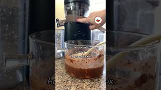 DIY chocolate almond milk