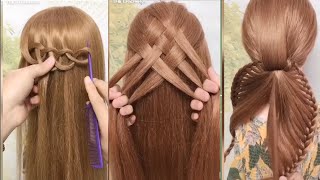 Easy ways to make 8 beautiful hair styles for girls#wedding/party/casual hair styles#long hair style