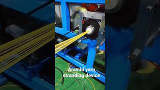 Optical Cable Auxiliary Equipment(Aramid yarn stranding device )