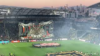 LAFC pregame TIFO