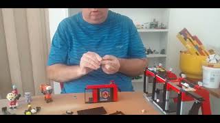 LEGO REVIEW LEGO CITY FIRE STATION SET 60414 FROM 2024-2025 BUILD AND REVIEW PART 4 OF 4 VIDEOS