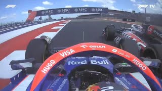 (Not Broadcasted) Battles between Tsunoda and the Two Haases | Sprint | United States GP 2024