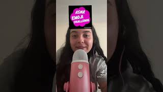 ASMR emoji challenge #asmrtriggers