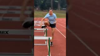 Tell Leg And Lead Leg ( hurdles technique) Exercise #athlete #motivation #girlspower #army #hurdler