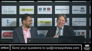 ANALYSIS WITH GM LEVON ARONIAN AFTER GAME AGAINST VISWANATHAN ANAND - NORWAY CHESS 2017 ROUND 8