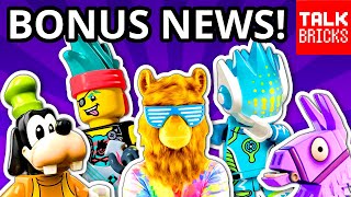 BONUS LEGO NEWS! Crazy VIDIYO Figures! FORTNITE?? Mickey Mouse Sets?! 2021 Ninjago! Monkie Kid!