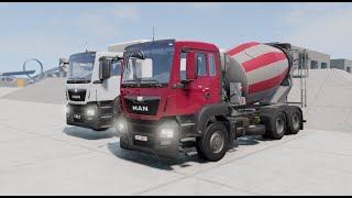 BeamNG Drive MAN TGS TGX Euro6 Crashtest+ Downloadlink