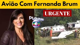 URGENTE: AVIÃO COM A CANTORA FERNANDA BRUM PEGA FOGO DURANTE VOO NOS ESTADOS UNIDOS