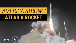 US Space Superiority - Atlas V Rocket launch with X-37B Orbital Test Vehicle