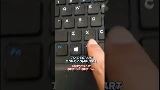 Restart your computer shortcut #restart #short #electronic #viral