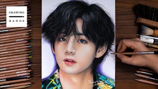 Drawing BTS - V [Drawing Hands]