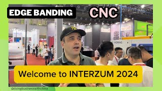 INTERZUM 2024 EXPO: #CNC , ENGRAVING AND #EDGE-BANDING MACHINES