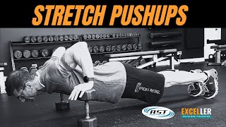 Stretch Pushups for A HUGE Chest Stretch