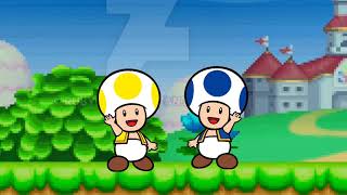 Yellow Toad Swears Blue Toad