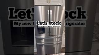 Let's stock my new Whirlpool refrigerator! #asmr #mealprep #whirlpool