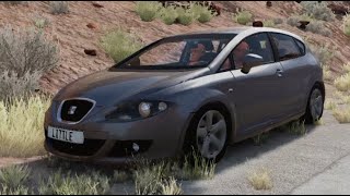 Beamng Drive  Seat Leon + Dummy Version +  Crashtest+ Downloadlink