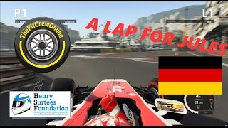 EINE HOTLAP FÜR JULES UND DIE HENRY-SURTEES-STIFTUNG [GER] | ThePitCrewOnline