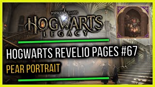 Hogwarts Castle Field Guide Revelio Pages #67 Pear Portrait