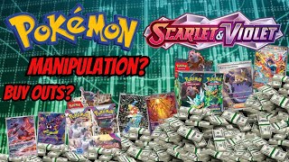 Pokemon Market Manipulation And Buyouts In Scarlet & Violet!