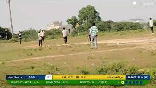 Live Cricket Match | Mahakali_cc vs Veer Krupa 11 | 06-Oct-24 02:03 PM 16 overs | R.P.L Season 2 (Le