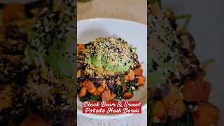 Black Bean Sweet Potato Hash Bowls 🫘... 15 GRAMS of Protein! 🤯💪