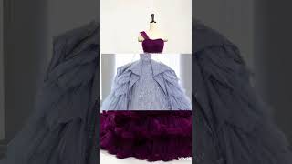 Princess ball gown designs #party wear gown dress ✨#weddingdress #trending #viral #shortsvideo