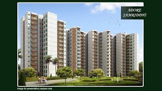 ADORE SAMRIDHI SECTOR 89 FARIDABAD!3BHK POSSESSION SOON