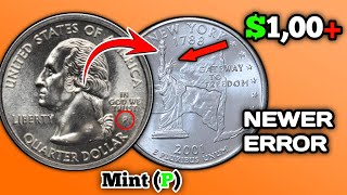 Newer Error | Don't Miss these Super Rare State Quarters worth A LOT of Money