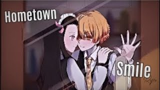 【Nightcore】↬ Hometown Smile||AMV||Rope木村