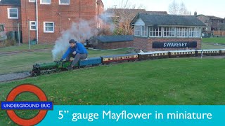 I bought ANOTHER 5” Steam Locomotive, B1 4-6-0 Mayflower. Running shots & how it works.