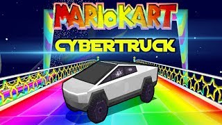 Cybertruck in Mario Kart DS