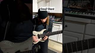 Even happier mode over Cmaj7 Chord | #guitar #shorts #guitarist #guitarsolo #maj7 #chord #C