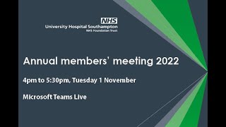 Annual members' meeting 2022