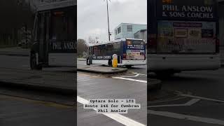 Phil Anslow - Optare Solo (LTZ): Route 24X for Cwmbran